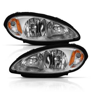 Anzo USA - 111472 | Anzo USA Crystal Headlight Chrome (2001-2005 Pt Cruiser) - Image 1