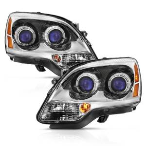 Anzo USA - 111476 | Anzo USA Crystal Headlight Chrome (2007-2012 Acadia) - Image 1