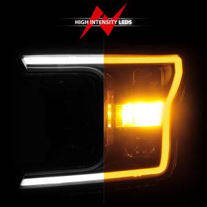 Anzo USA - 111509 | Anzo USA Projector Headlight Plank Style w/ Switchback Black (2018-2020 F150 Pickup) - Image 5