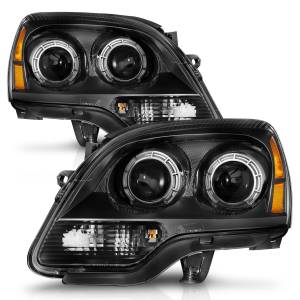 Anzo USA - 111530 | Anzo USA Projector Headlights Balck Housing (2007-2012 Acadia) - Image 2