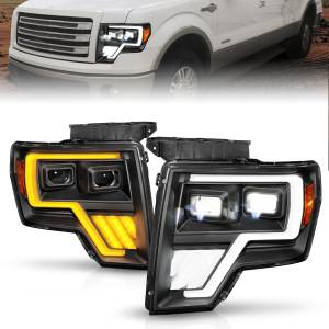 Anzo USA - 111606 | Anzo USA Full Led Projector Black Headlights w/ Initiation Feature (2009-2014 F150 Pickup) - Image 6