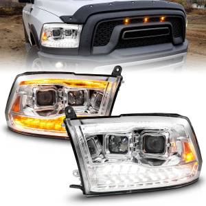 Anzo USA - 111612 | Anzo USA Projector Switchback + sequential Chrome Amber (2009-2018 Ram 1500 | 2010-2018 Ram 2500, 3500) - Image 7