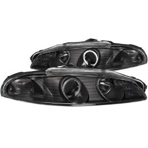 Anzo USA - 121377 | Anzo USA Projector Headlights w/ Halo Black G2 (1997-1999 Eclipse) - Image 2