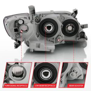 Anzo USA - 121539 | Anzo USA Projector Headlight Black (2007-2009 Camry) - Image 3