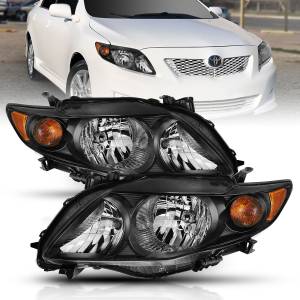 Anzo USA - 121541 | Anzo USA Crystal Headlight Black (2009-2010 Corolla) - Image 5