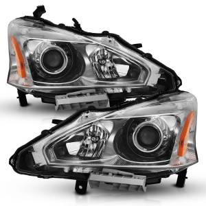 121550 | Anzo USA Projector Headlight Chrome (2013-2015 Altima 4dr)