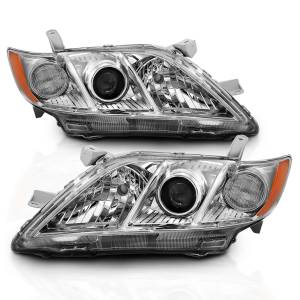 121551 | Anzo USA Projector Headlight Chrome (2007-2009 Camry)