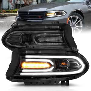 Anzo USA - 121559 | Anzo USA Projector Headlights Plank Style (2015-2022 Charger) - Image 7