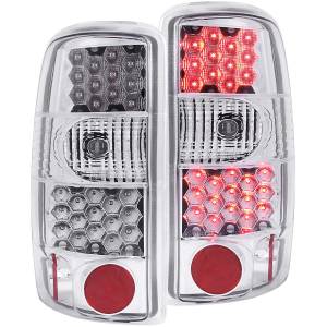 Anzo USA - 311002 | Anzo USA LED Taillights Chrome (2000-2006 Suburban, Tahoe, Yukon) - Image 2