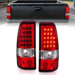 Anzo USA - 311007 | Anzo USA LED Taillights Red/Clear (2003-2006 Silverado 1500, 2500, 3500) - Image 5