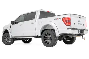 Rough Country - F-F320210 | Rough Country SF1 Fender Flares For Ford F-150 2WD/4WD | 2021-2023 | Flat Black - Image 2