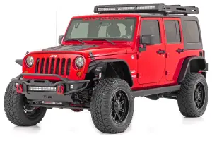 Rough Country - PSR610330 | Rough Country Power Retractable Running Boards With LED Lights (2007-2018 Wrangler JK Unlimited 4WD | 4 Door) - Image 12