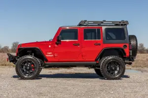 Rough Country - PSR610330 | Rough Country Power Retractable Running Boards With LED Lights (2007-2018 Wrangler JK Unlimited 4WD | 4 Door) - Image 3