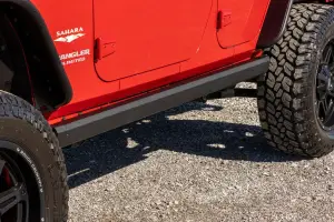 Rough Country - PSR610330 | Rough Country Power Retractable Running Boards With LED Lights (2007-2018 Wrangler JK Unlimited 4WD | 4 Door) - Image 2