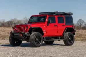 Rough Country - PSR610330 | Rough Country Power Retractable Running Boards With LED Lights (2007-2018 Wrangler JK Unlimited 4WD | 4 Door) - Image 5