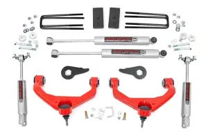 95920RED | Rough-Country 3.5 Inch Lift Kit | Chevrolet/GMC 2500HD/3500HD (11-19)