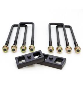 26-30100 | ReadyLift 1 Inch Rear Block & U Bolt Kit (2011-2024 Silverado, Sierra 2500 HD, 3500 HD)