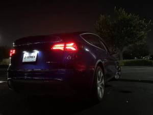 AlphaREX - 601010 | AlphaRex PRO-Series LED Tail Lights For Tesla Model 3 (2017-2023) / Model Y Without Stock Amber Turn Signal (2020-2024) | Jet Black - Image 12