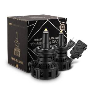 AlphaREX - 110003 | AlphaRex Black Ammo Panoramic LED Light Bulbs | 9006 - Image 1