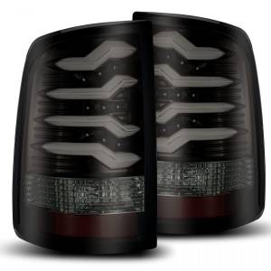 640010 | AlphaRex PRO-Series LED Tail Lights For Ram 2500/3500 (2009-2018) | Jet Black