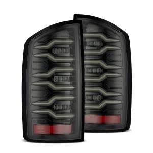 AlphaREX - 641020 | AlphaRex LUXX-Series LED Tail Lights For Dodge Ram 1500 (2002-2006) / 2500/3500 (2003-2006) | Alpha-Black - Image 1