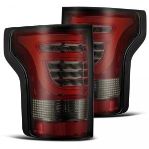 652020 | AlphaRex PRO-Series LED Tail Lights For Ford F150 (2015-2020) | Red Smoke