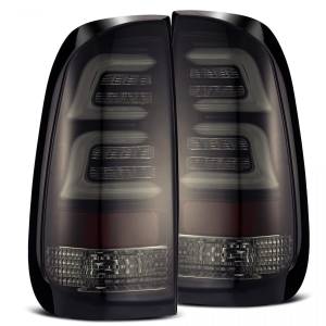 AlphaREX - 654010 | AlphaRex PRO-Series LED Tail Lights For Ford F-150 (1997-2003) / F-250 / F-350 Super Duty (1999-2016) | Jet Black - Image 1
