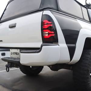 AlphaREX - 680060 | AlphaRex LUXX-Series LED Tail Lights For Toyota Tacoma (2005-2015) | Black - Image 14