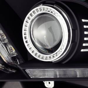 AlphaREX - 880115 | AlphaRex LUXX-Series LED Projector Headlights For Ford Mustang (2010-2012) | Black - Image 3