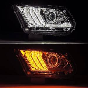 AlphaREX - 880117 | AlphaRex LUXX-Series LED Projector Headlights For Ford Mustang (2010-2012) | Chrome - Image 6