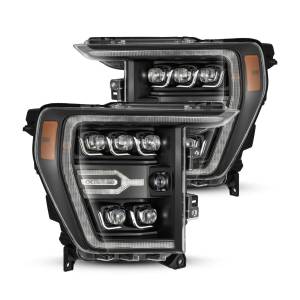 AlphaREX - 880137 | AlphaRex NOVA-Series LED Projector Headlights For Ford F150 (2021-2023) / Ford F150 Raptor (2021-2023) | Black - Image 1
