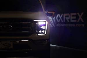 AlphaREX - 880138 | AlphaRex NOVA-Series LED Projector Headlights For Ford F150 (2021-2023) / Ford F150 Raptor (2021-2023) | Alpha-Black - Image 12