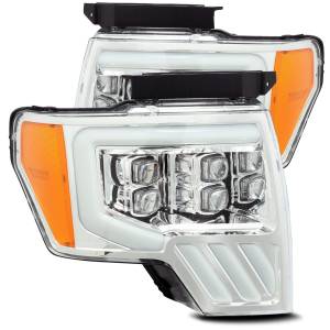 880191 | AlphaRex NOVA-Series LED Projector Headlights For Ford F-150 (2009-2014) | Chrome