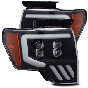 880192 | AlphaRex NOVA-Series LED Projector Headlights For Ford F-150 (2009-2014) | Black