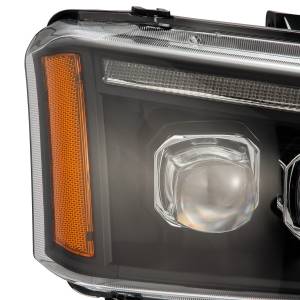 AlphaREX - 880256 | AlphaRex NOVA-Series LED Projector Headlights Chevrolet Silverado (2003-2006) / Avalanche (2002-2006 Without Body Cladding) | Black - Image 8