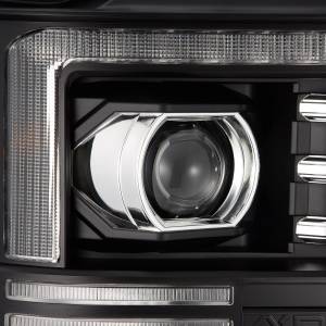 AlphaREX - 880308 | AlphaRex PRO-Series Halogen Projector Headlights For Ford F-250, F-350, F-450, F-550 Super Duty / Excursion (2008-2010) | Black - Image 10