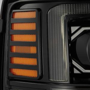 AlphaREX - 880309 | AlphaRex PRO-Series Halogen Projector Headlights For Ford F-250, F-350, F-450, F-550 Super Duty / Excursion (2008-2010) | Alpha-Black - Image 7