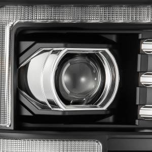 AlphaREX - 880312 | AlphaRex LUXX-Series LED Projector Headlights Ford F-250, F-350, F-450, F-550 Super Duty / Excursion (2008-2010) | Black - Image 8