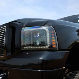 AlphaREX - 880314 | AlphaRex PRO-Series Halogen Projector Headlights Ford F-250, F-350, F-450, F-550 Super Duty / Excursion (2005-2007) | Alpha-Black - Image 8