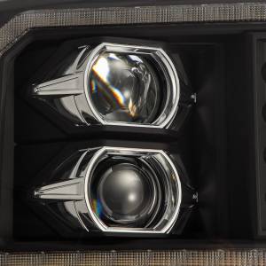 AlphaREX - 880315 | AlphaRex PRO-Series Halogen Projector Headlights Ford F-250, F-350, F-450, F-550 Super Duty / Excursion (2005-2007) | Black - Image 5