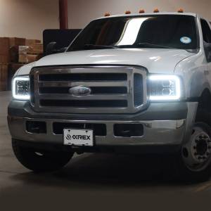 AlphaREX - 880315 | AlphaRex PRO-Series Halogen Projector Headlights Ford F-250, F-350, F-450, F-550 Super Duty / Excursion (2005-2007) | Black - Image 8