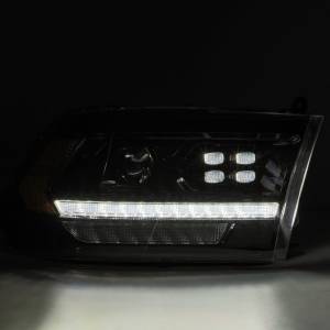 AlphaREX - 880524 | AlphaRex PRO-Series (5th Gen 2500 Style) Projector Headlights Ram 1500 / 2500 / 3500 (2009-2018) | Alpha-Black - Image 8