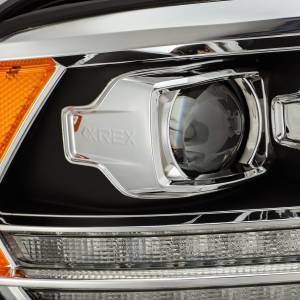 AlphaREX - 880526 | AlphaRex LUXX-Series (5th Gen 2500 Style) LED Projector Headlights For Ram 1500 / 2500 / 3500 (2009-2018) | Black - Image 2