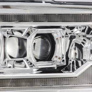 AlphaREX - 880562 | AlphaRex (MK II 5th Gen 2500 Style) PRO-Series Halogen Projector Headlights For Ram Truck 1500 / 2500 / 3500 (2009-2018) | Chrome - Image 2