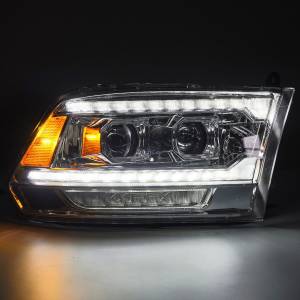 AlphaREX - 880562 | AlphaRex (MK II 5th Gen 2500 Style) PRO-Series Halogen Projector Headlights For Ram Truck 1500 / 2500 / 3500 (2009-2018) | Chrome - Image 8