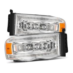 880565 | AlphaRex NOVA-Series LED Projector Headlights Dodge Ram 1500 / 2500 / 3500 (2002-2005) | Chrome