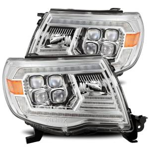 880743 | AlphaRex NOVA-Series LED Projector Headlights For Toyota Tacoma (2005-2011) | Chrome