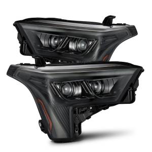 AlphaREX - 880863 | AlphaRex LUXX-Series LED Projector Headlights Toyota Tundra/Sequoia (2022-2024) | White DRL | Alpha-Black - Image 1