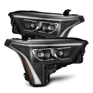 AlphaREX - 880864 | AlphaRex LUXX-Series LED Projector Headlights For Toyota Tundra/Sequoia (2022-2024) | White DRL | Black - Image 1