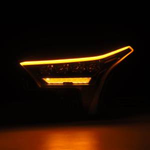 AlphaREX - 880872 | AlphaRex NOVA-Series LED Projector Headlights For Toyota Tundra/Sequoia (2022-2024) | Amber DRL | Black - Image 4